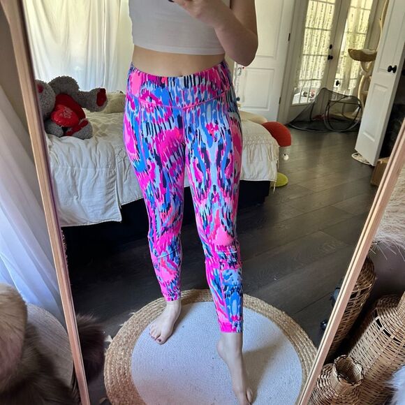 Lilly Pulitzer Women’s Small Camille Weekender Leggings - Picture 1 of 8